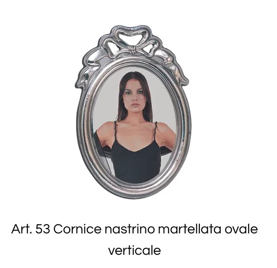 Cornice Bucintoro in Argento ART.53 6X9 - ART.53 6X9